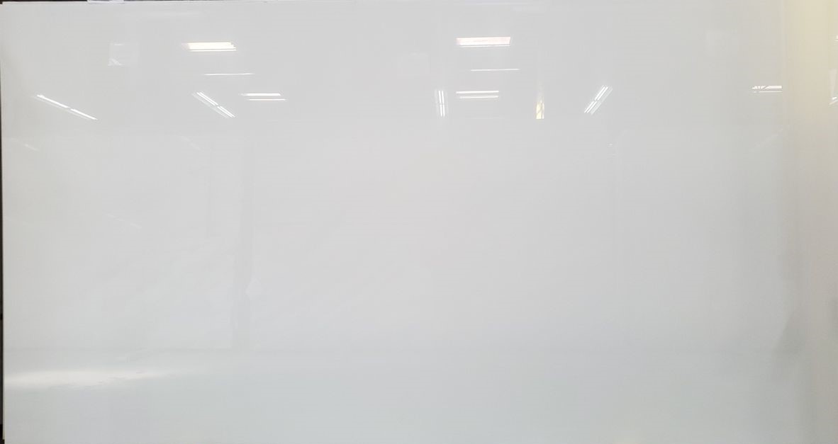 Nano White Glass Marble